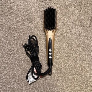 Gold Hair Straightening Brush